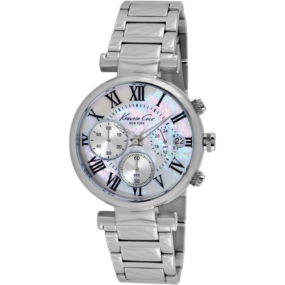 Ladies Kenneth Cole Kiskaya Chronograph Watch  New York Women Analogic